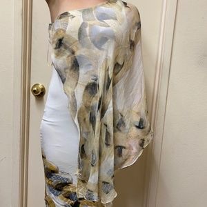 Robert Cavalli Off shoulder Midi dress S/M